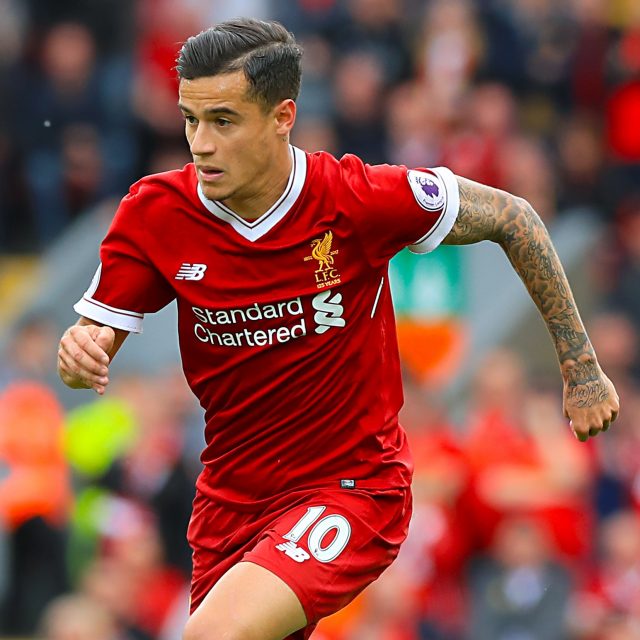 Liverpool's Philippe Coutinho (Peter Byrne/PA)