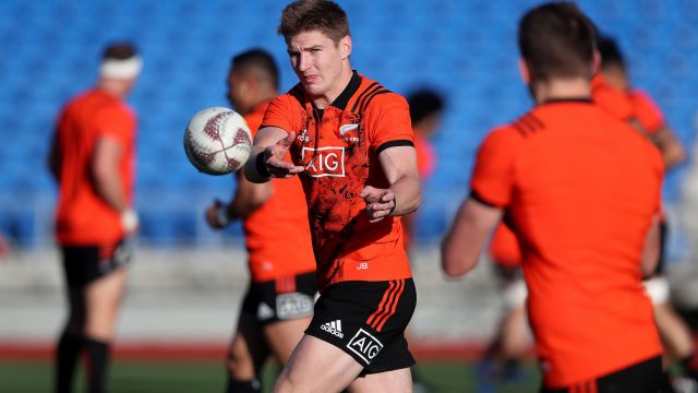 Jordie Barrett will start for the All Blacks for the first time in the third test