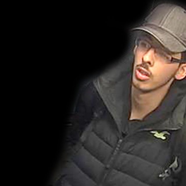 CCTV image of Salman Abedi on the night he carried out the Manchester Arena terror attack (Greater Manchester Police/PA)