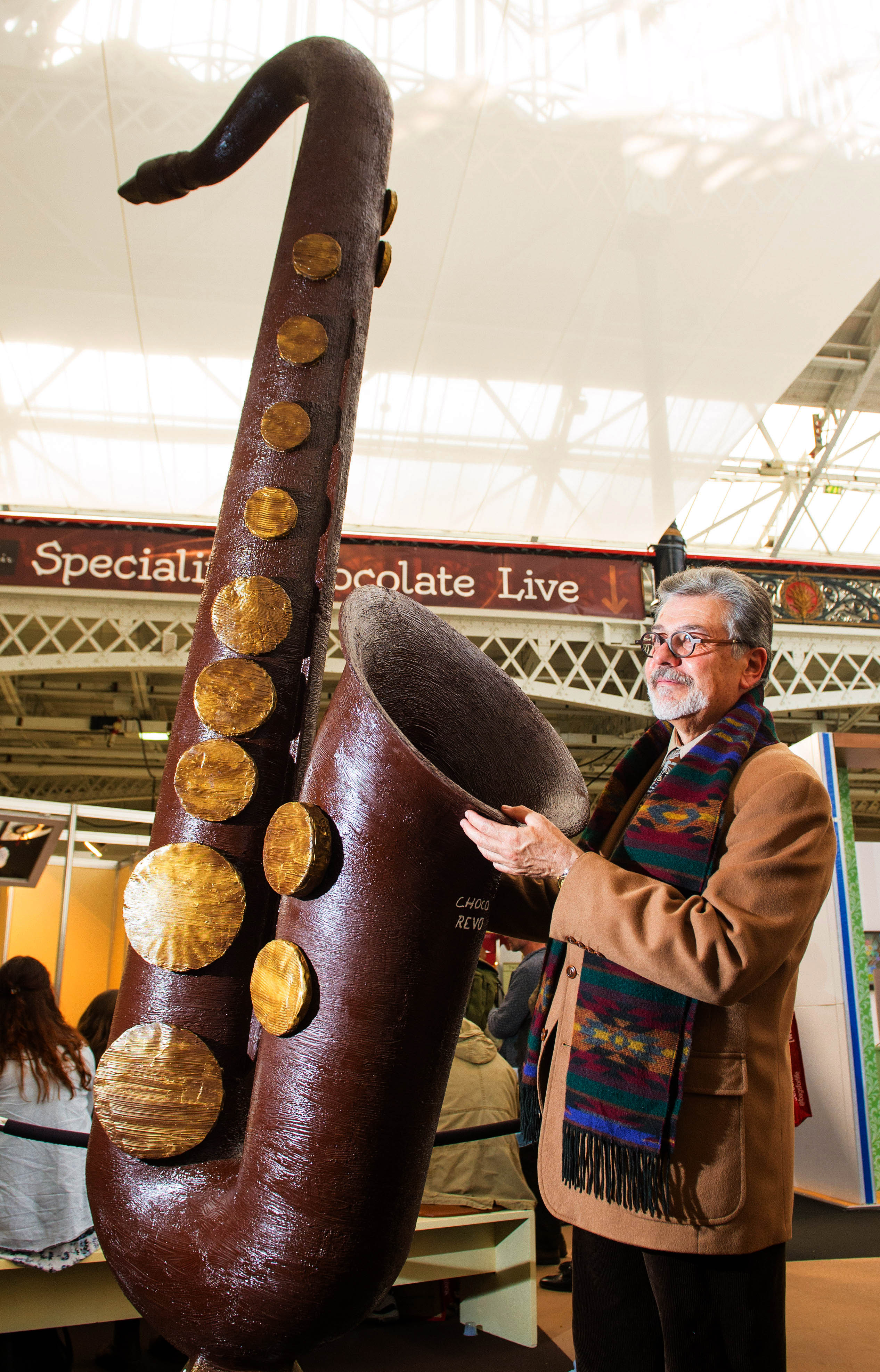 The chocolate saxophone