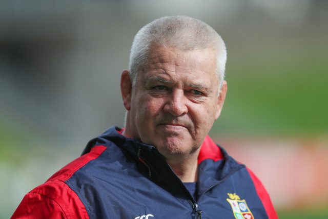 British and Irish Lions head coach Warren Gatland 