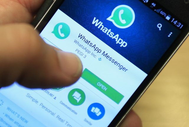 Westminster terrorist Khalid Masood used encrypted messaging app WhatsApp (Jonathan Brady/PA)