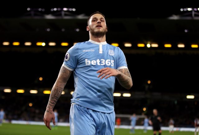 Arnautovic scored seven goals for Stoke last season