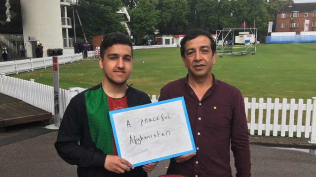 Afghanistan cricket fans