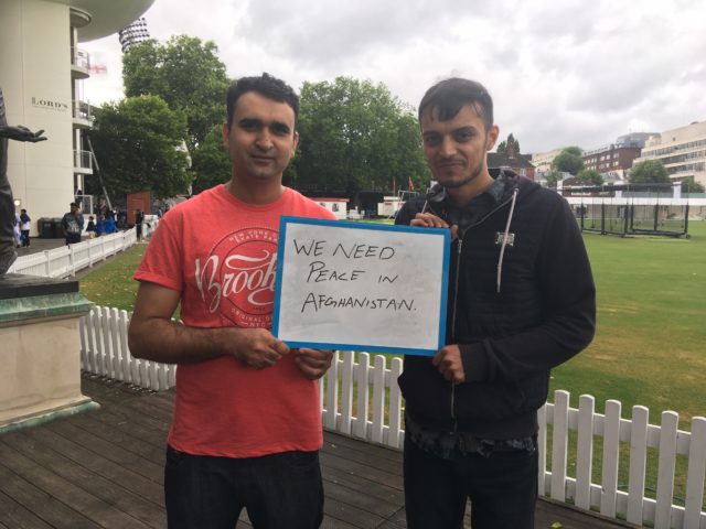 Afghanistan cricket fans