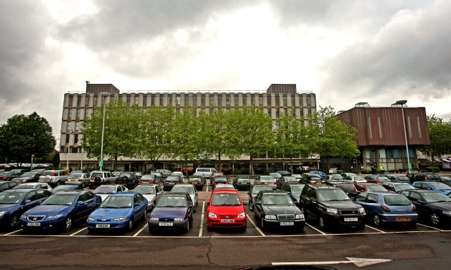 A full car park (Anthony Devlin/PA)