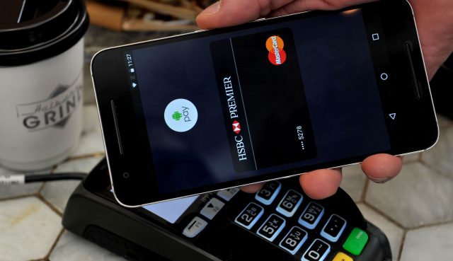 The Android Pay app (Nick Ansell/PA)