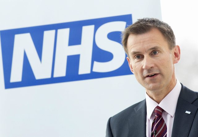 Health Secretary Jeremy Hunt was warned about the threat (Neil Hall/PA)