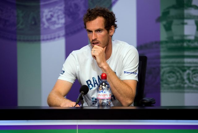 Defending champion Andy Murray knocked out of Wimbledon Defending champion Andy Murray knocked out of Wimbledon