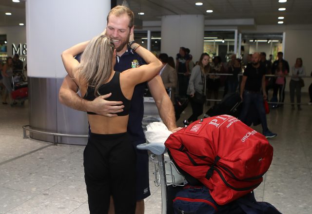 James Haskell and Chloe Madeley