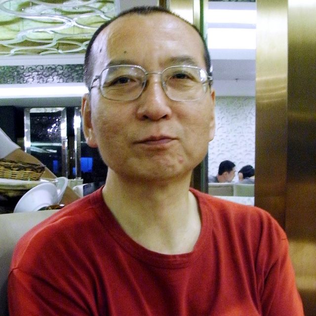 Political prisoner Liu Xiaobo (Kyodo News via AP)