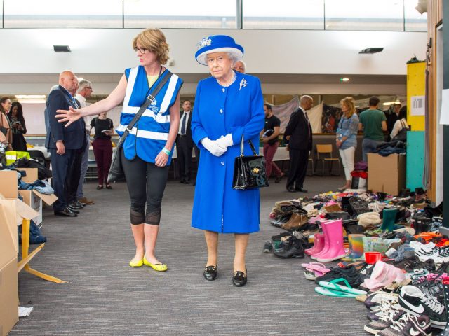 The Westway Sports Centre, which was the main refuge for survivors, was visited by the Queen (Dominic Lipinski/PA)