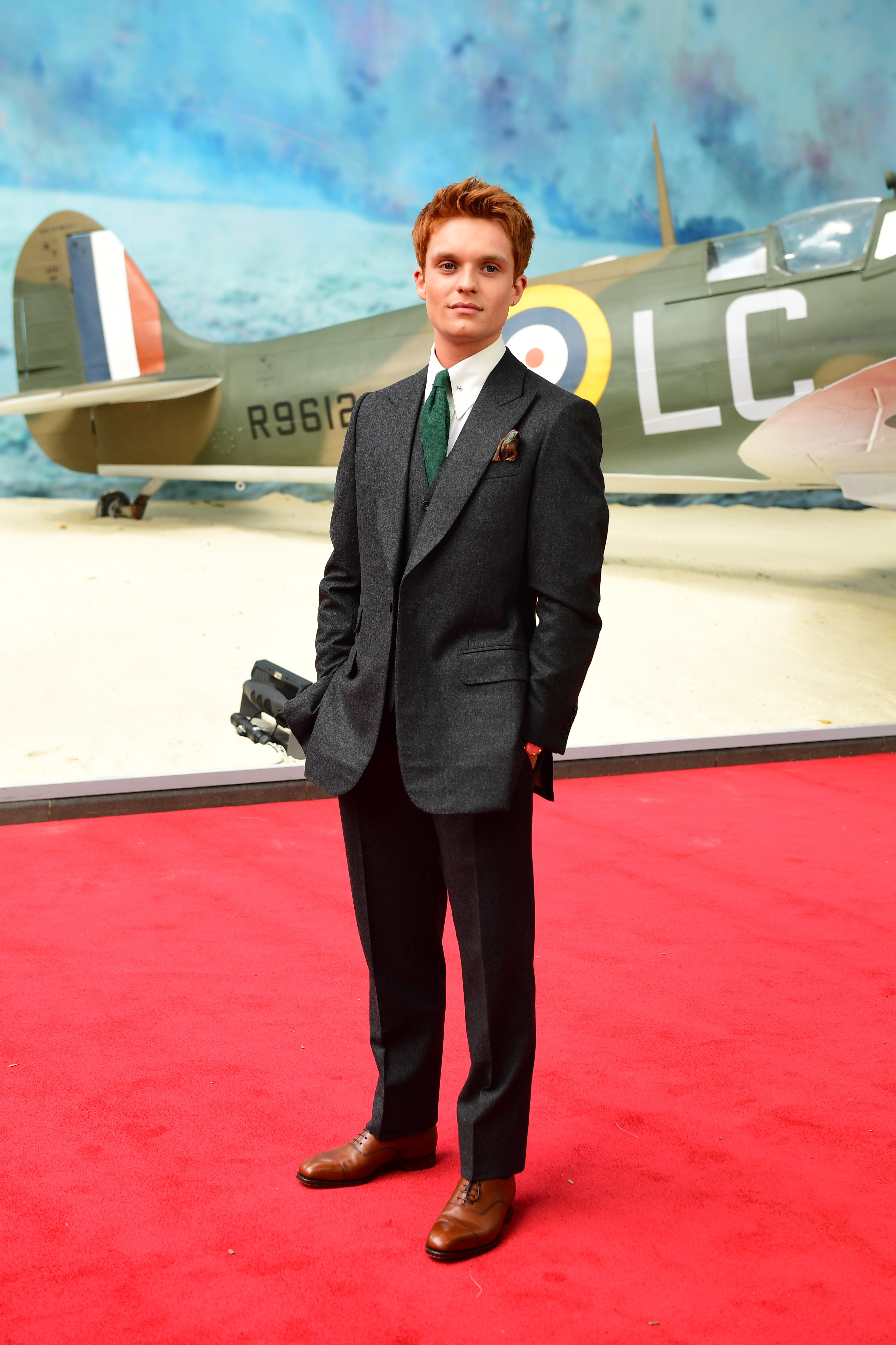 Tom Glynn-Carney attending the Dunkirk world premiere at the Odeon Leicester Square, London.