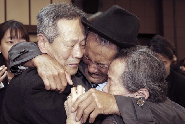 Families split by the border, have been granted reunions in the past (AP)