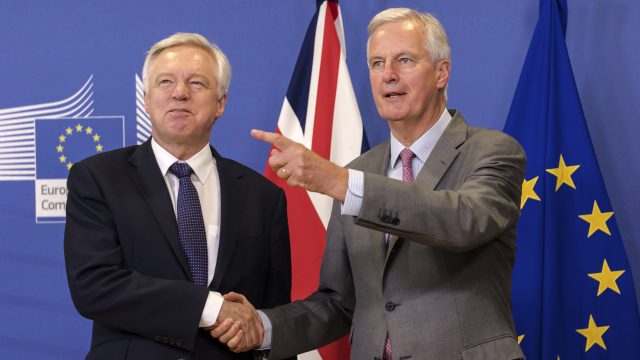 Brexit Secretary David Davis met with EU chief Brexit negotiator Michel Barnier last week