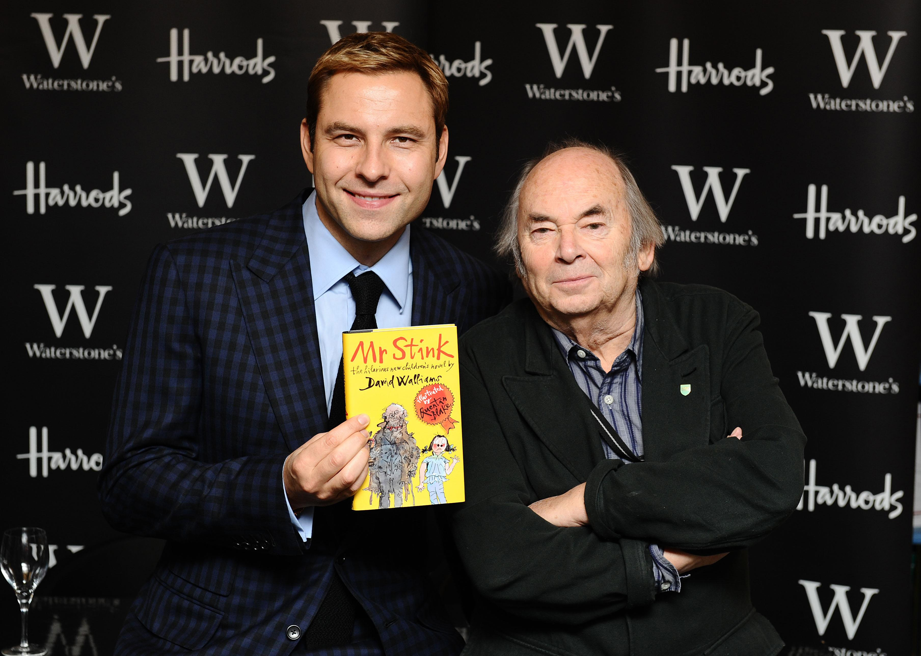 David Walliams and Quentin Blake