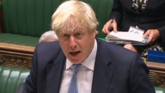 Last week, the UK tried to defuse a row after Boris Johnson said the EU could go whistle if it wanted a hefty sum