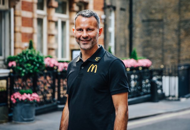 Ryan Giggs is promoting the People's Award for the 2017 McDonald's Community Awards