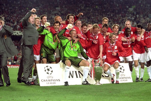 Manchester United won the treble in 1999 (Matthew Ashton/EMPICS)