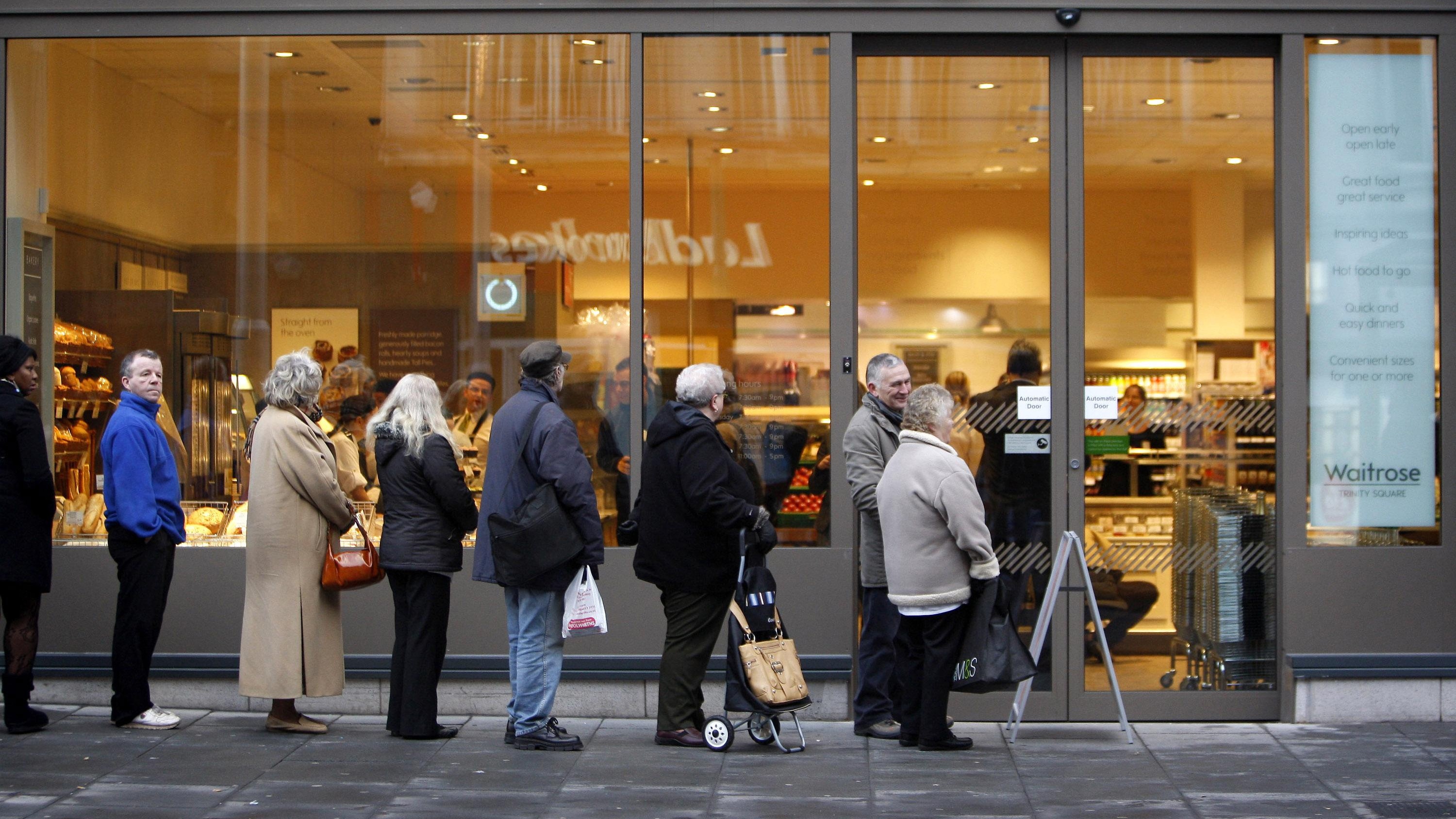 Supermarket queue