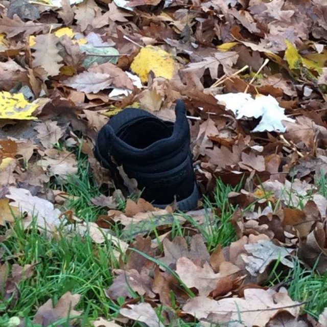 One of Alex Malcolm's shoes was found in Mountsfield Park in Catford (Metropolitan Police/PA)