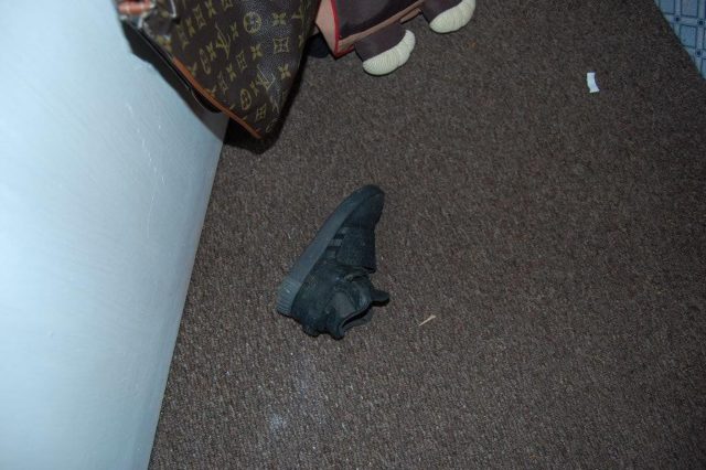The other shoe was found at Alex's home (Metropolitan Police/PA)