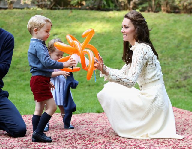 George with his mother. (Chris Jackson/PA)