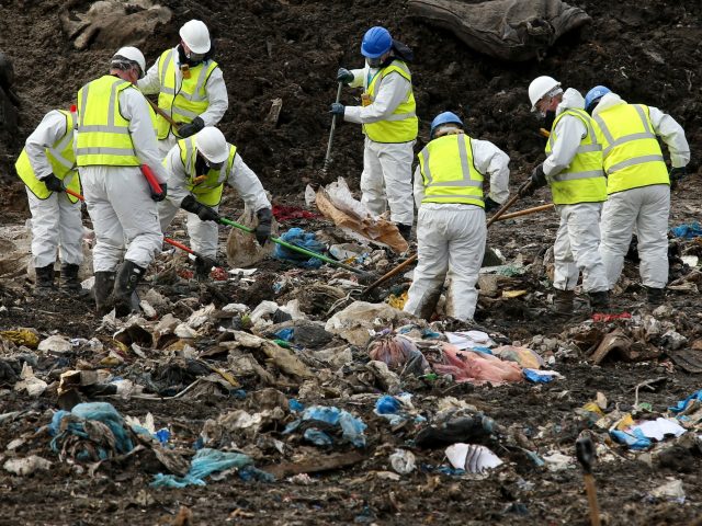 Police have searched a landfill site in Milton for missing RAF gunner Corrie McKeague (Chris Radburn/PA)