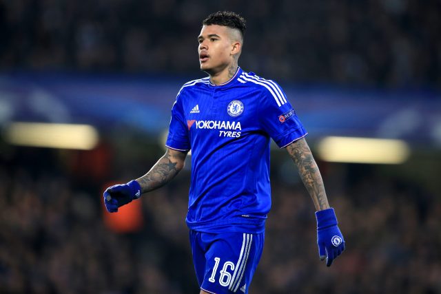 Kenedy in action for Chelsea