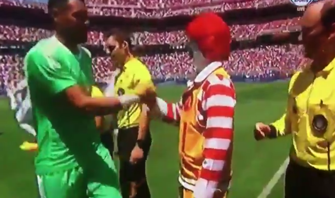 Ronald McDonald in Santa Clara