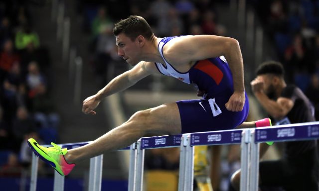 Pozzi suffered a hamstring injury in the 110m hurdles heat at the Olympics five years ago