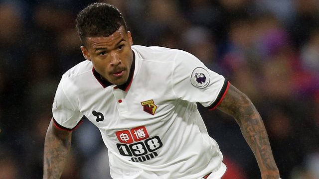 Kenedy in action during his loan spell at Watford last season