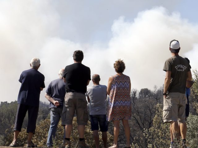 Fires near La Londe-les-Maures