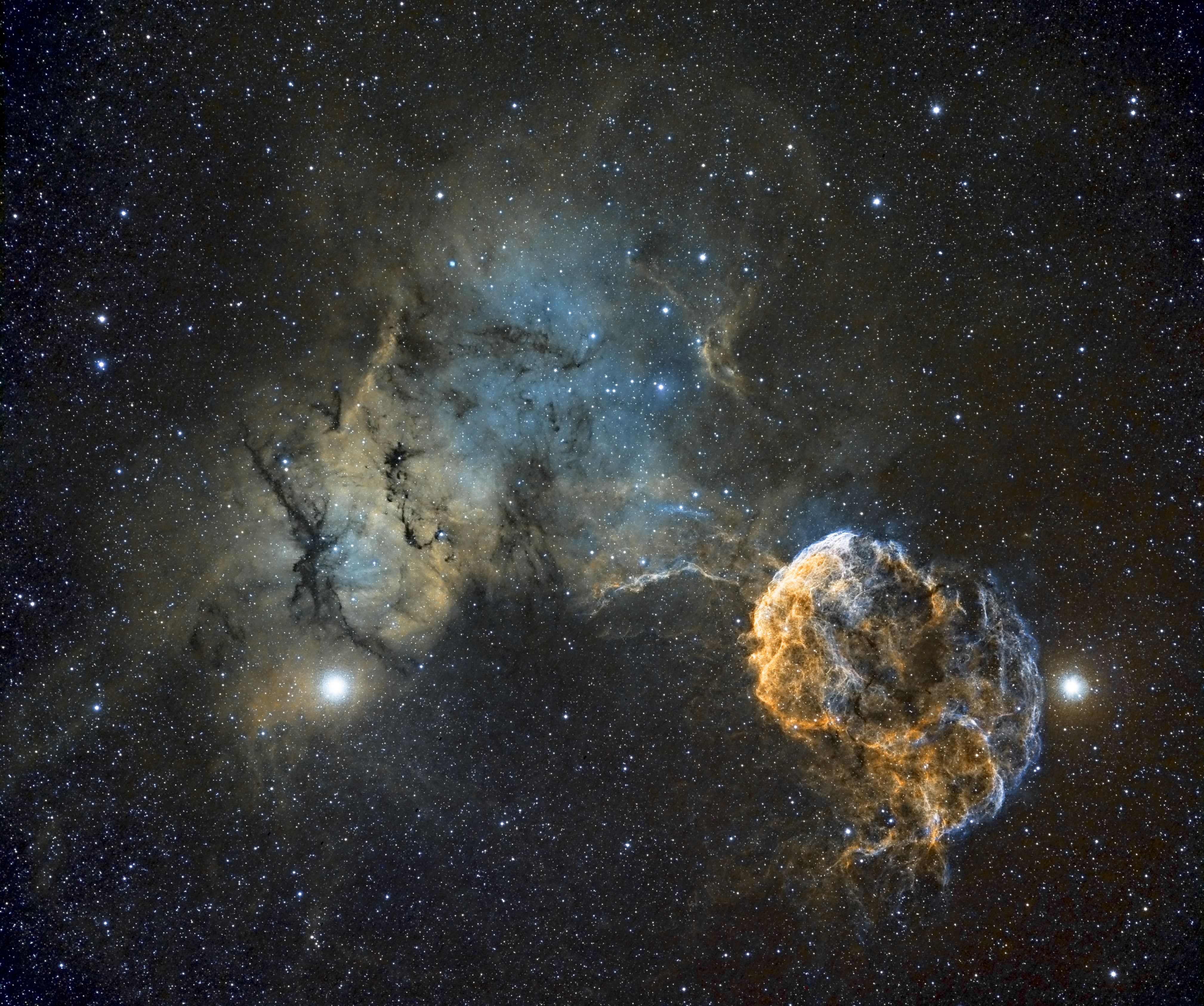 Sh2-249 Jellyfish Nebula.