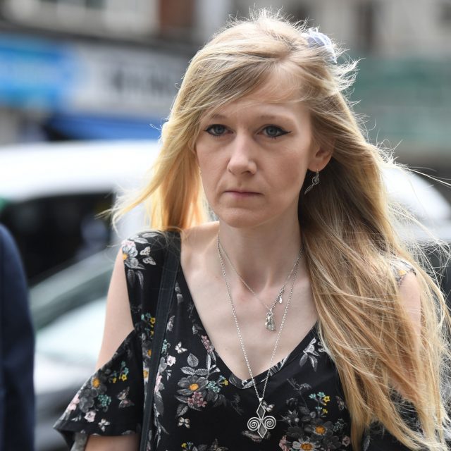 Connie Yates, mother of Charlie Gard, outside court 