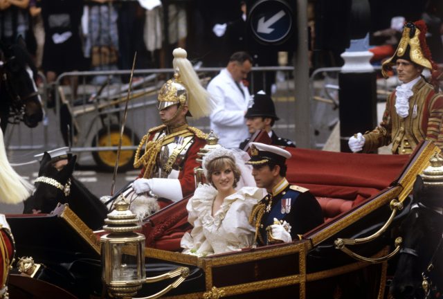 Charles and Diana married in 1981 (PA)