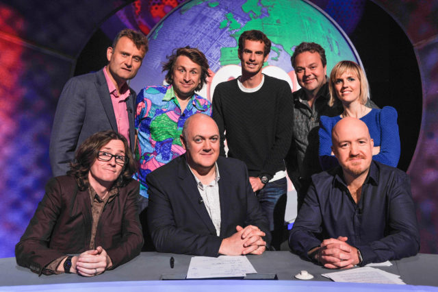 Mock The Week's Ed Byrne, Dara O'Briain and Andy Parsons