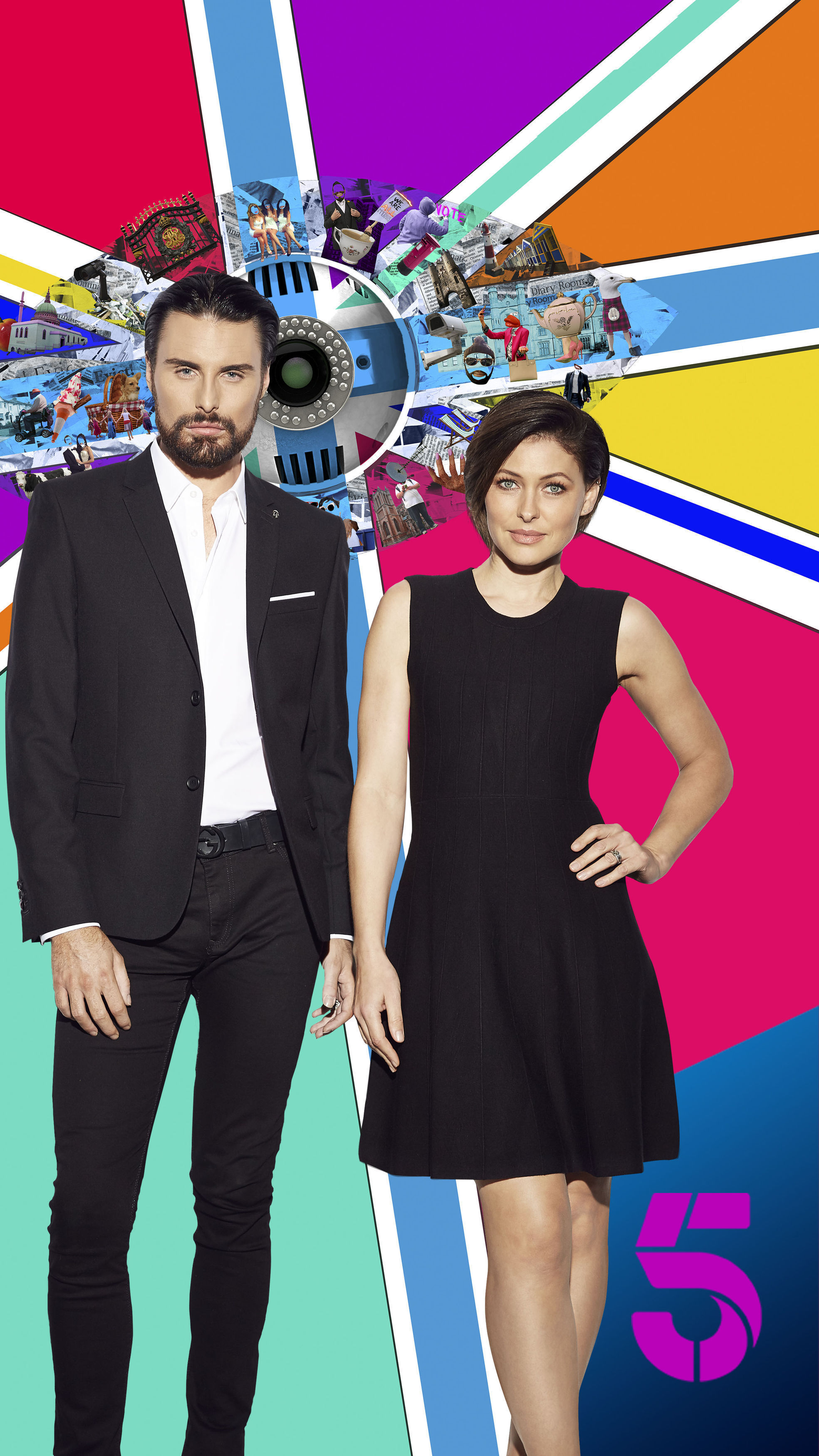 Rylan Clark-Neal and Emma Willis