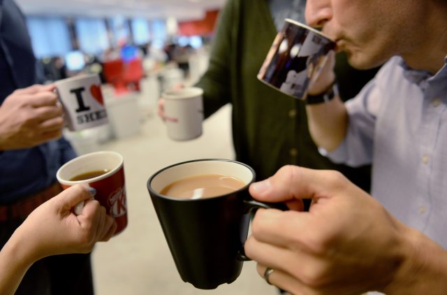 Enjoying a cuppa could help preserve neighbourhoods (Anthony Devlin/PA)