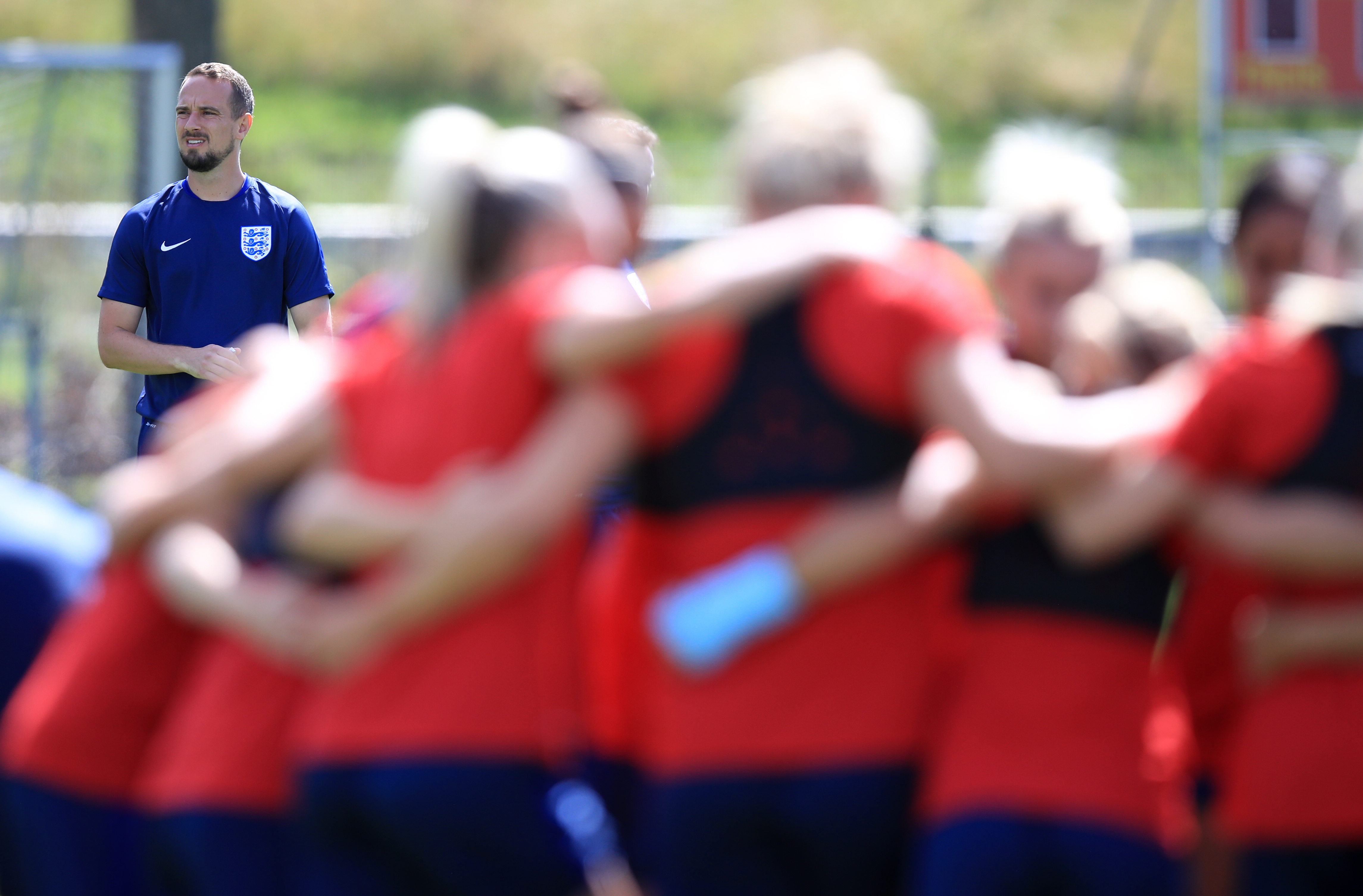 England head coach Mark Sampson