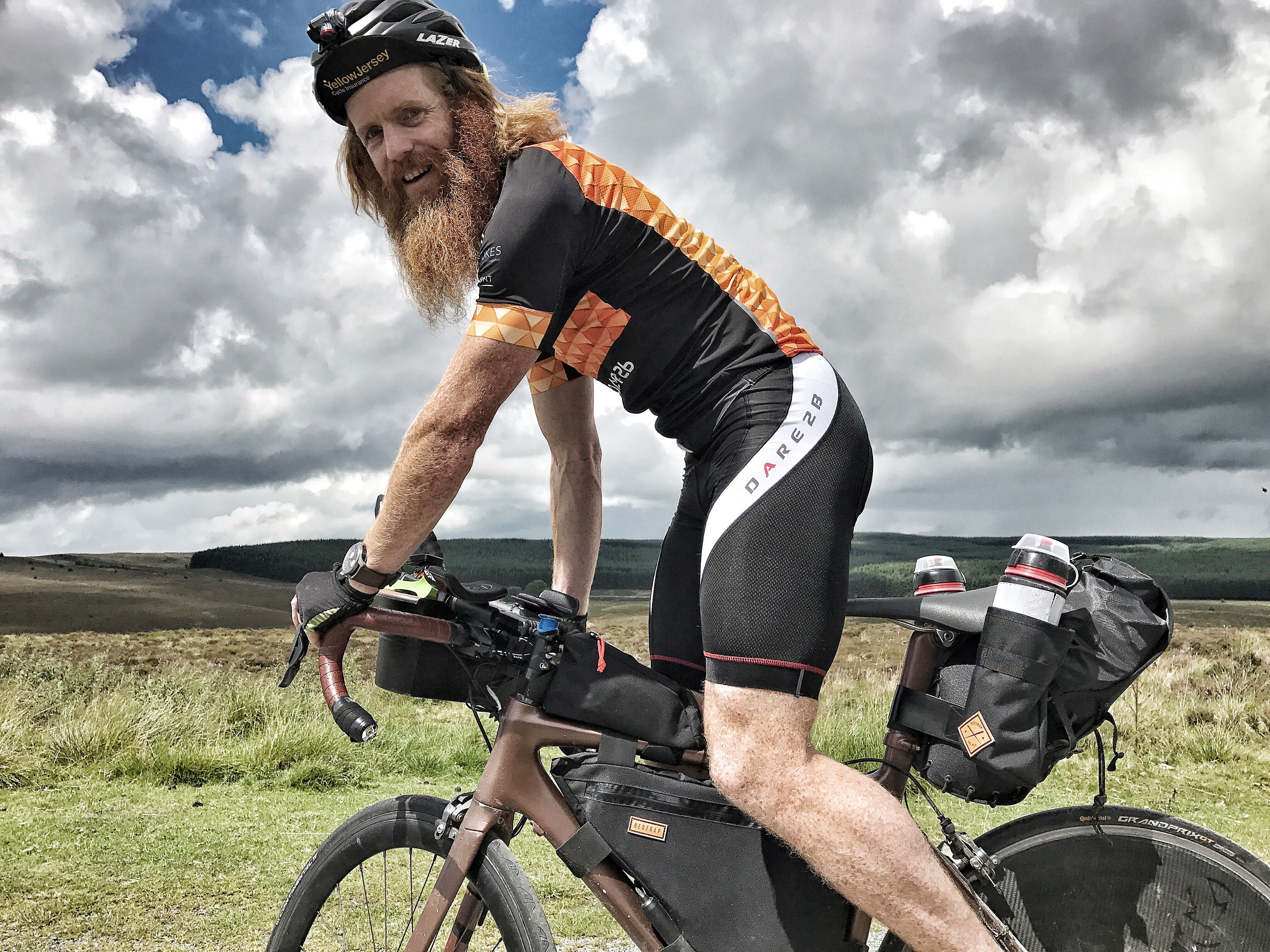 Sean Conway, who will attempt to break the Guinness World Record for the fastest crossing of Europe by bicycle