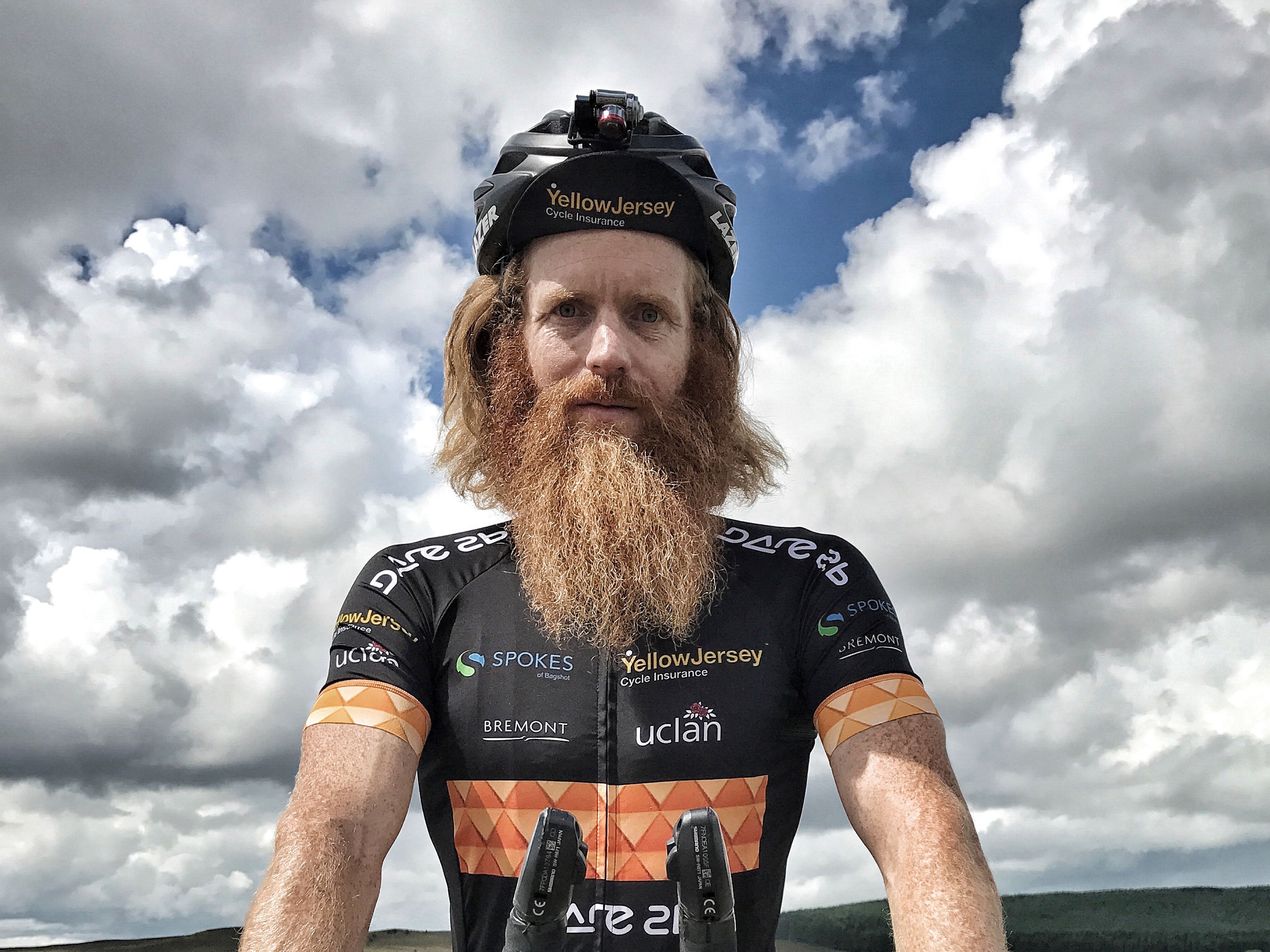 Sean Conway, who will attempt to break the Guinness World Record for the fastest crossing of Europe by bicycle