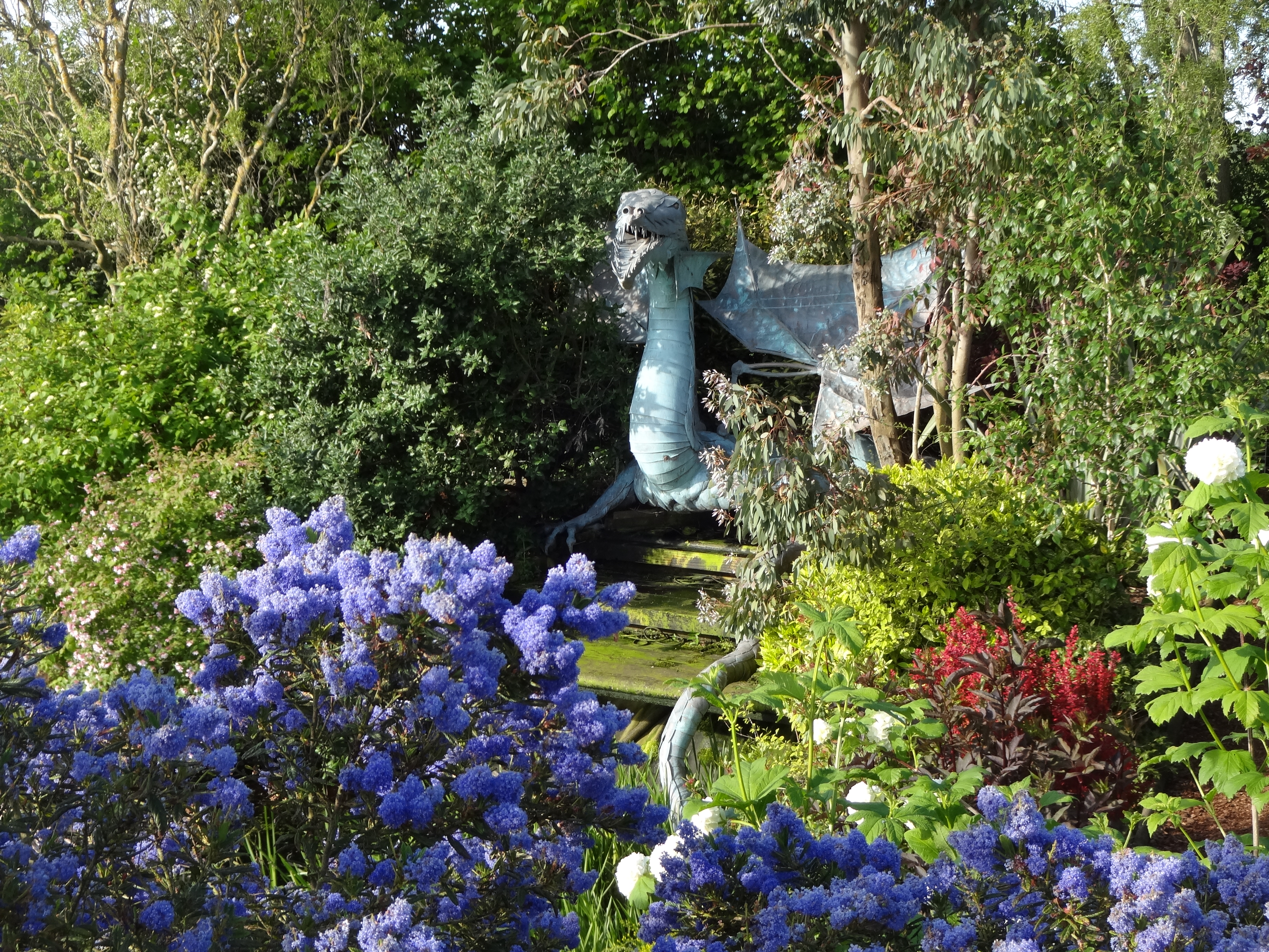 Watch out for the dragon at Ralph Court Gardens (Ralph Court Gardens/PA)
