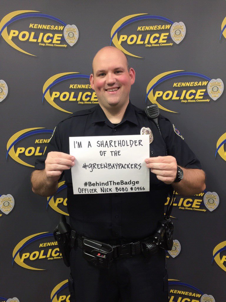 Officer Nick Bobo from Kennesaw Police shares his story for Behind The Badge (Kennesaw Police)
