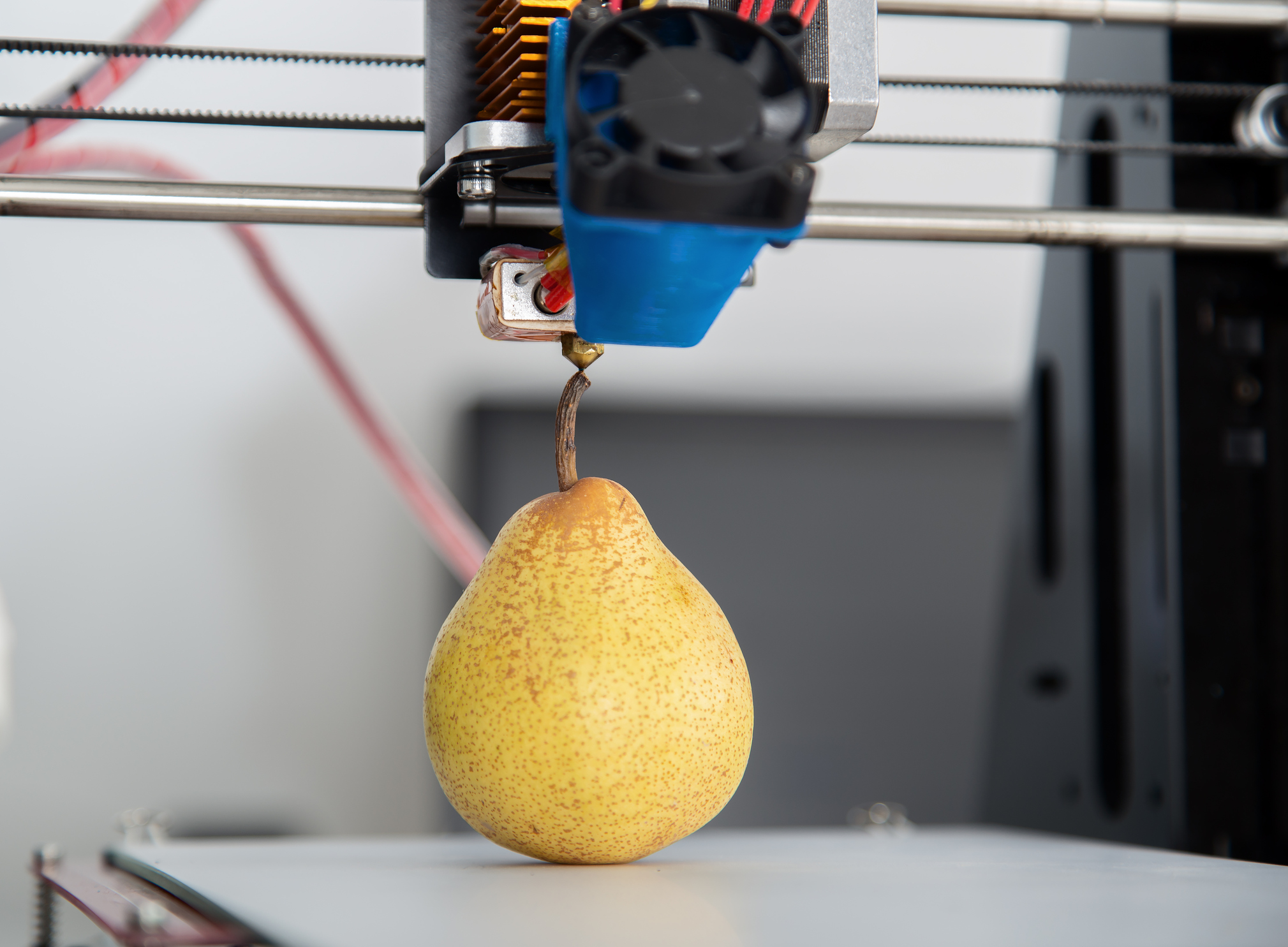 3D Printing ripe juicy pear (Thinkstock/PA)