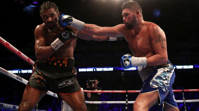 Tony Bellew beat David Haye in his last fight at the O2 Arena in March