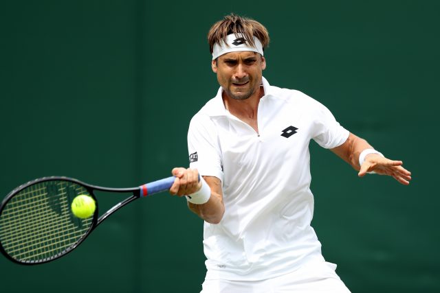 David Ferrer recovered from losing the first set to win the next two