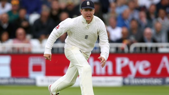A broken finger forced Gary Ballance to miss the last two tests against South Africa 