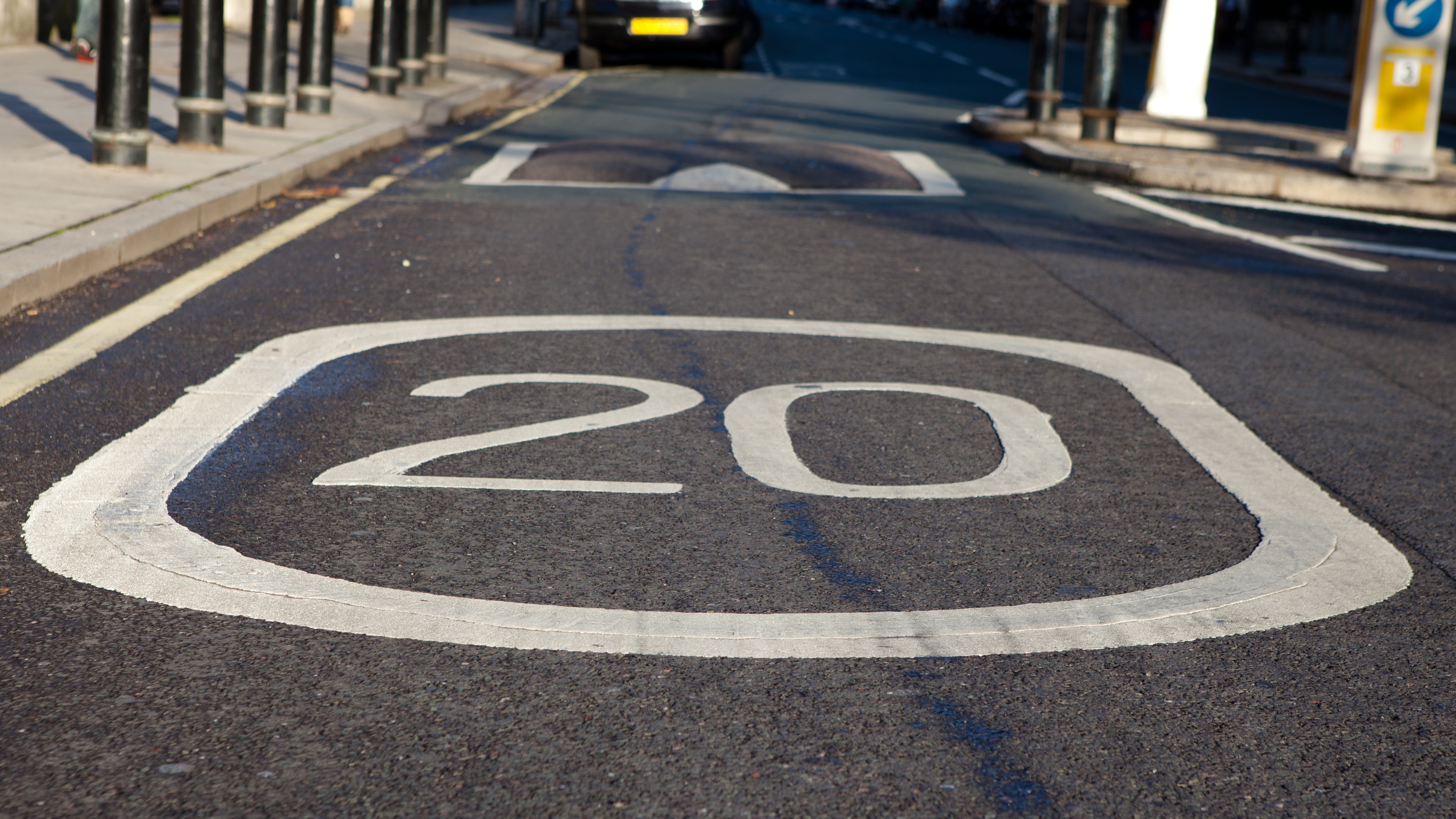 speed bump in the road