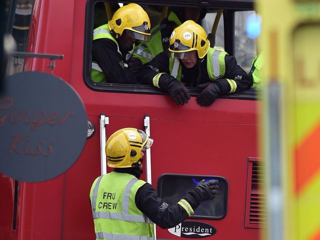 Emergency services were called to the incident just before 7am